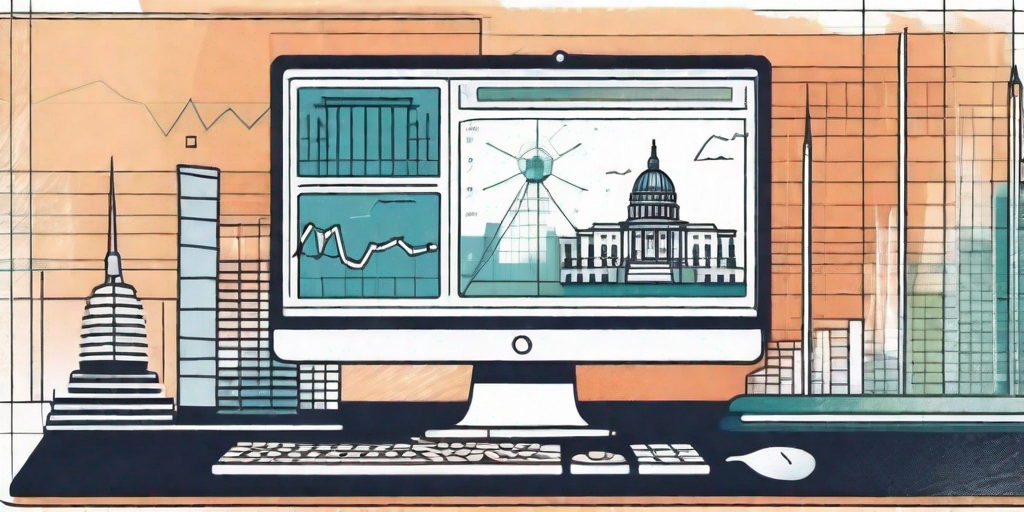 A computer screen displaying various charts and graphs