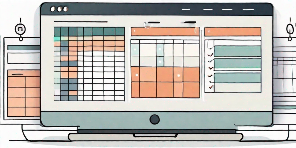 A computer screen displaying a project management software interface