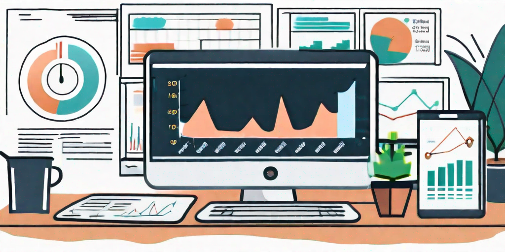 A computer screen displaying various performance graphs and charts