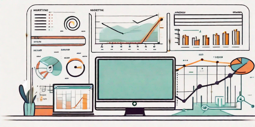 A computer screen displaying various project management tools