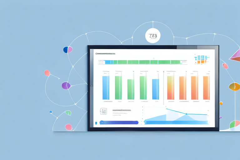 A computer screen displaying a project management software dashboard