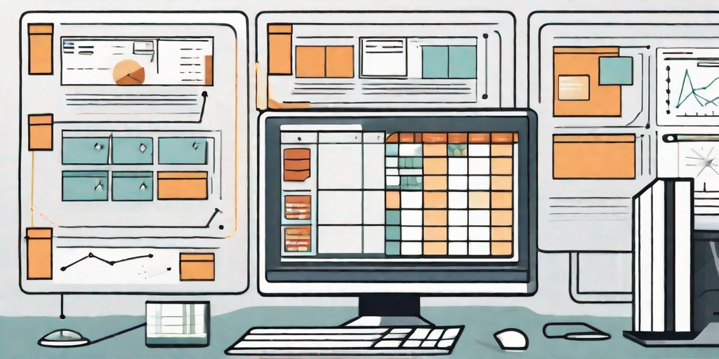 A computer screen displaying a project management software interface with various tabs for different project documentation aspects