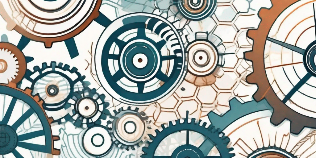 Interconnected gears