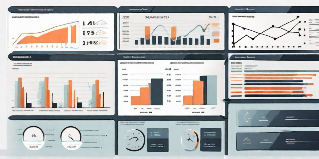 A detailed and organized project progress dashboard