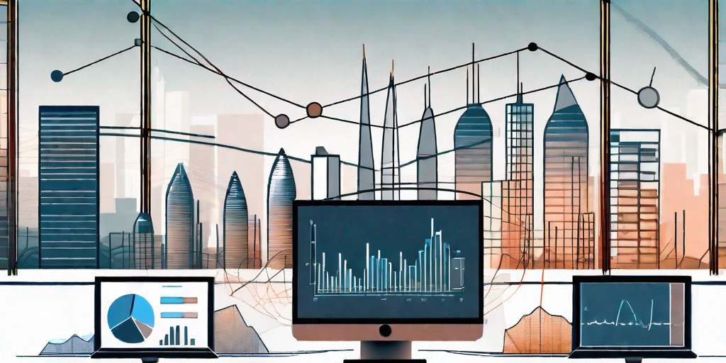 A computer screen displaying various graphs and charts