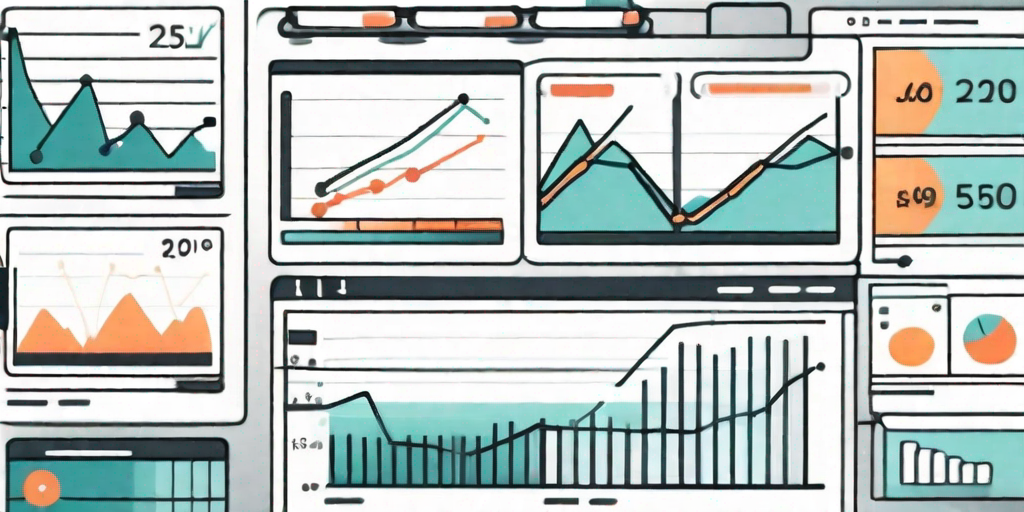 A dashboard with various types of charts and graphs