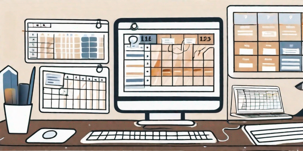 A computer screen displaying various hr management and learning management software tools