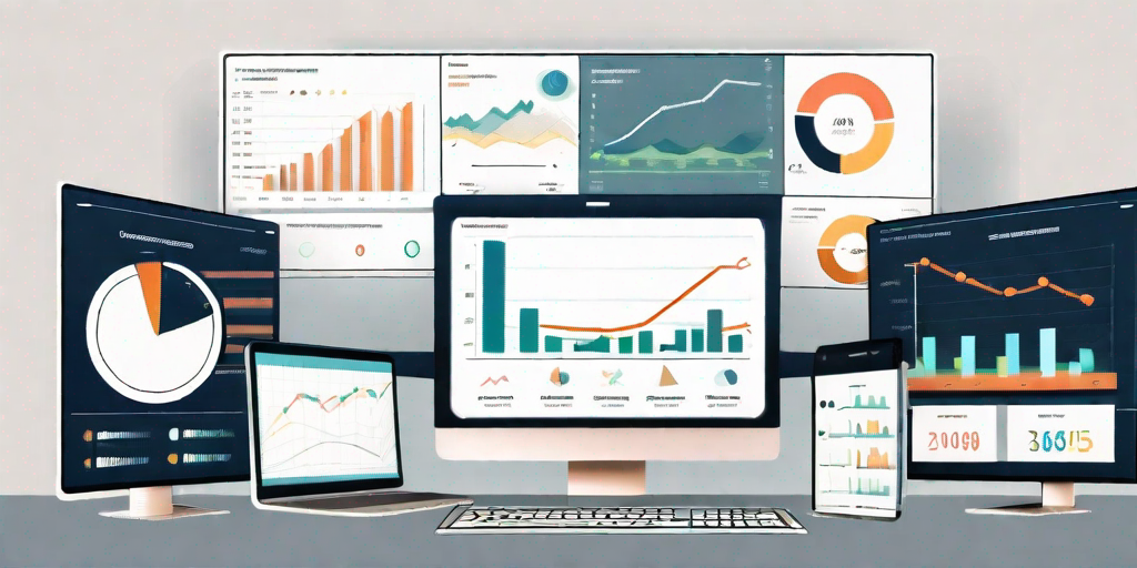 A detailed and organized project management dashboard on a computer screen