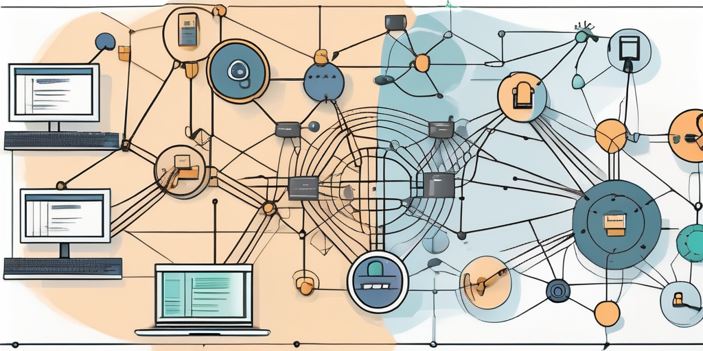 Various software development tools interconnected in a disciplined