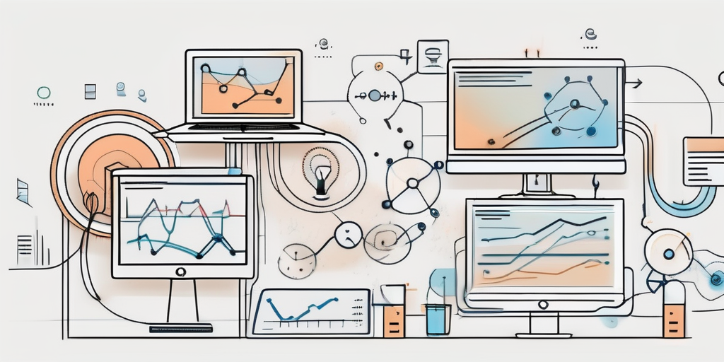 Various software components interconnected