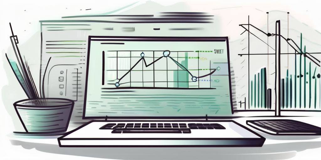 A software code transforming into a balance sheet