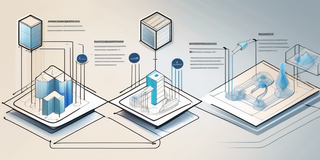 Various stages of a software prototype development