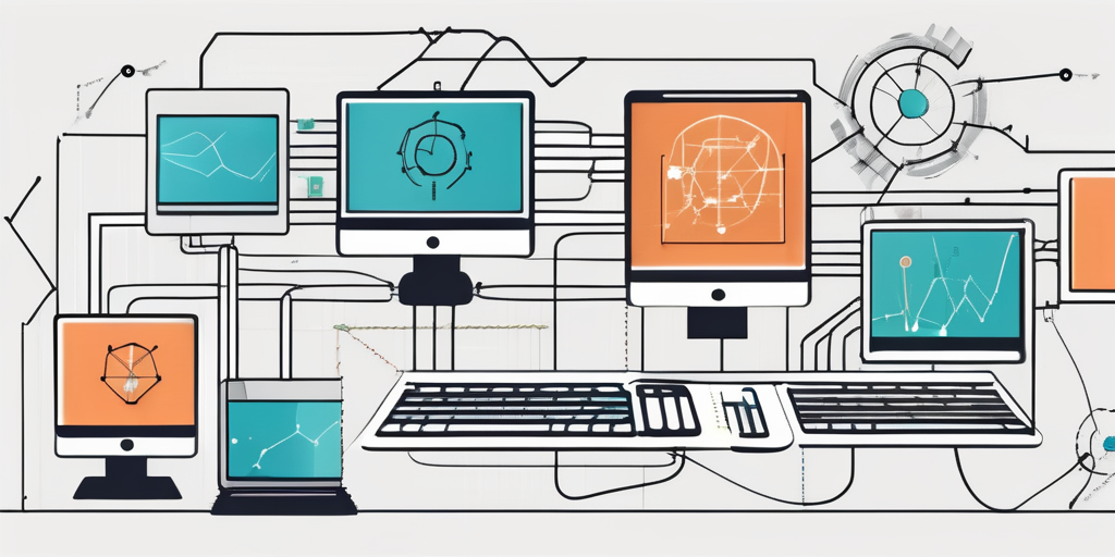 Various software development tools such as coding screens