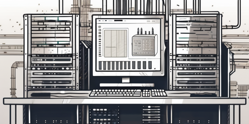 A build server represented as a factory