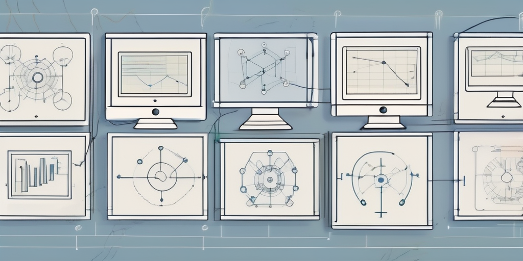 Various software icons connected by lines to represent different capacities